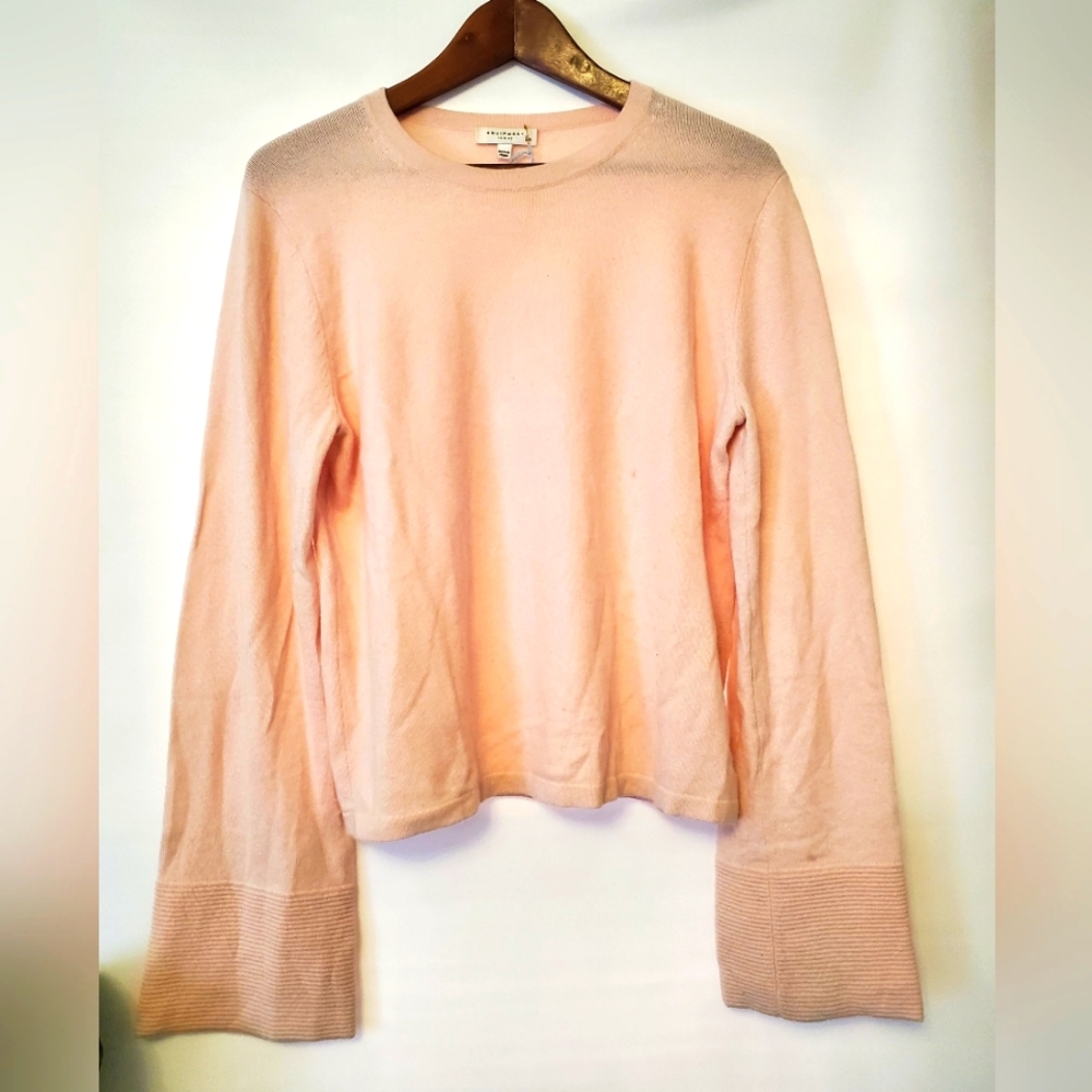 Equipment Femme Bell sleeve cashmere sweater